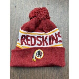 NFL Washington Redskins Football Team Reebok Winter Beanie Cap One Size Fits All
